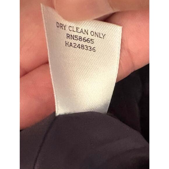 Halogen Women’s Pencil Skirt Size 6 Abstract Green Blue Black Print Cotton Blend - Picture 6 of 6